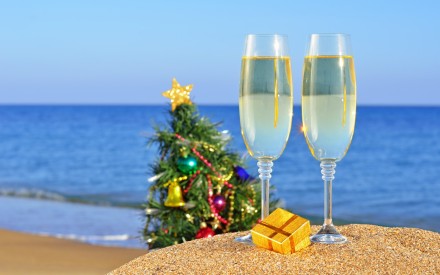 Beach-Christmas-Pictures-champagne